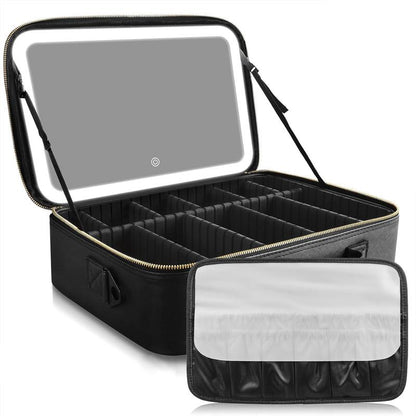 Caloria™ - Kosmetický kufřík s LED zrcátkem